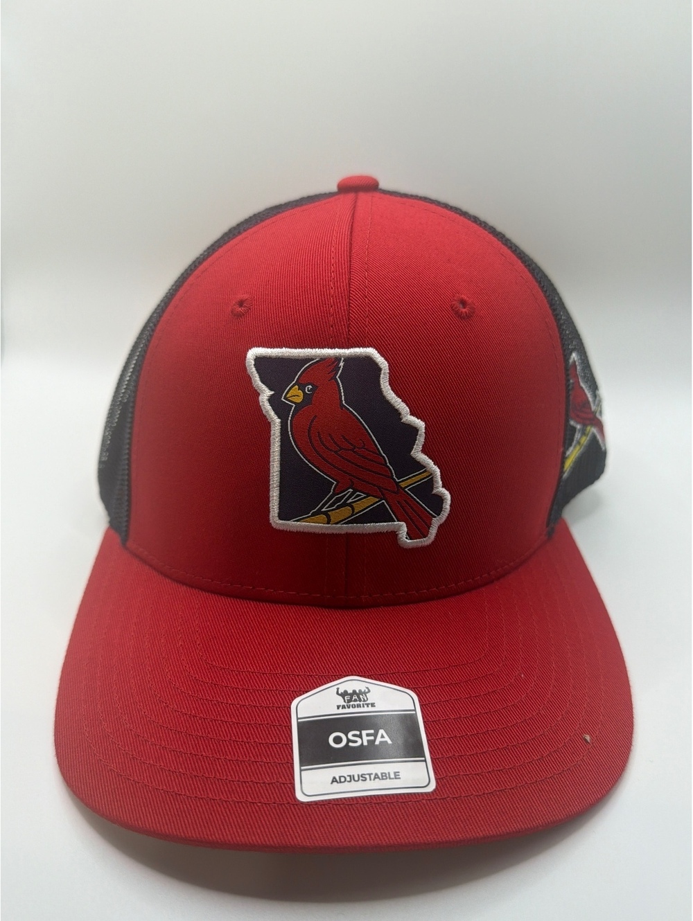 Fan Favorite MLB St. Louis Cardinals Adjustable Trucker Hat NWT